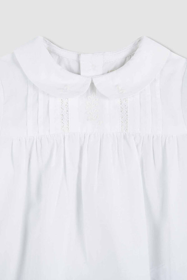 Gocco Camisa gola peter pan  bege