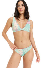 Roxy Braga de bikini cl&aacute;sica print flores estampado