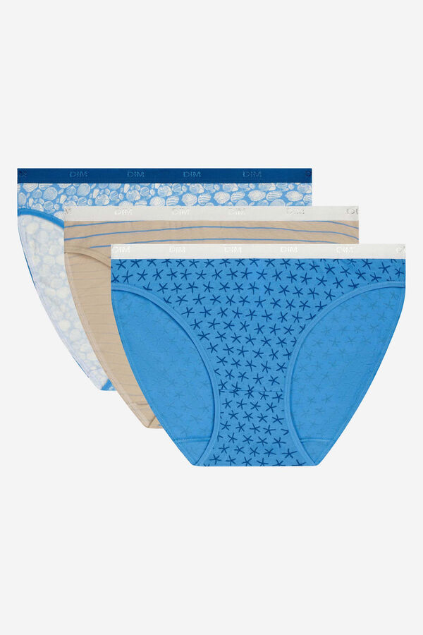 DIM Pack de 3 bragas estampadas estampado