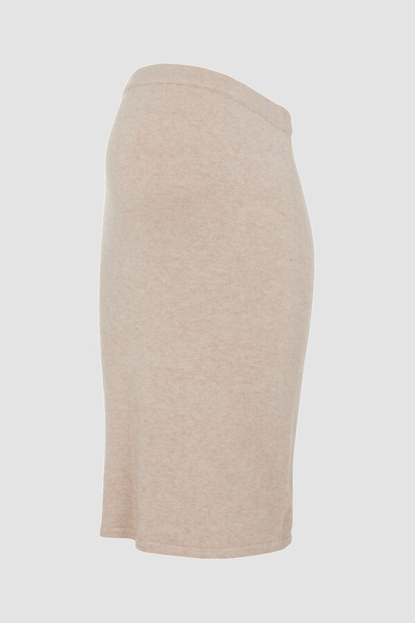 Mamalicious Falda de punto maternity verde