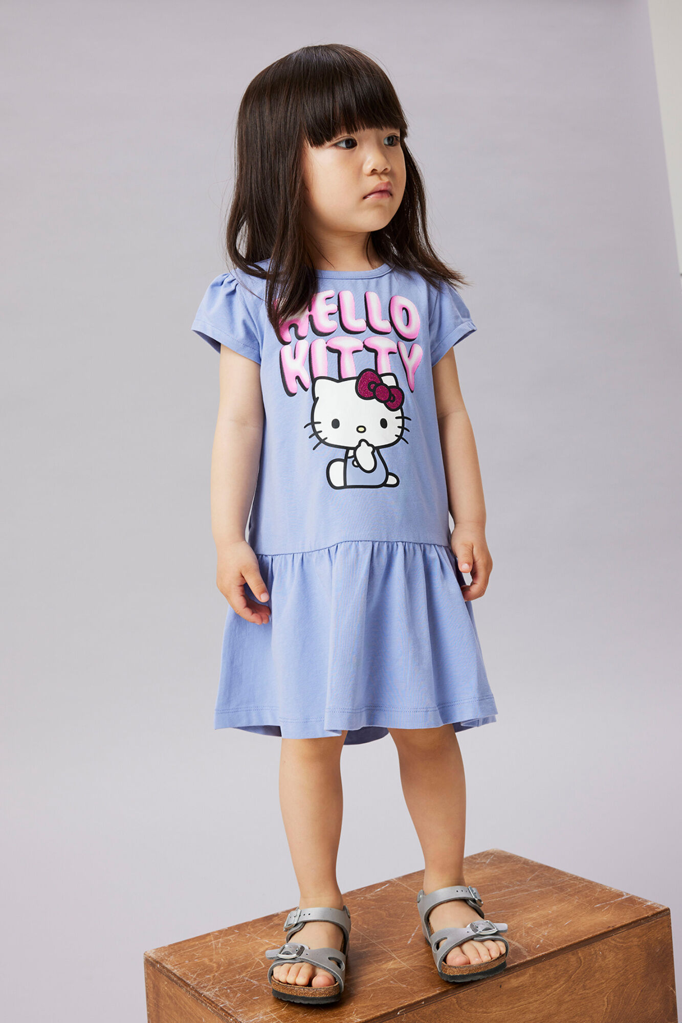 Name it Vestido manga corta Hello Kitty