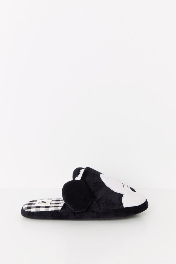 Women'secret Zapatillas casa Mickey Mouse 3D negro