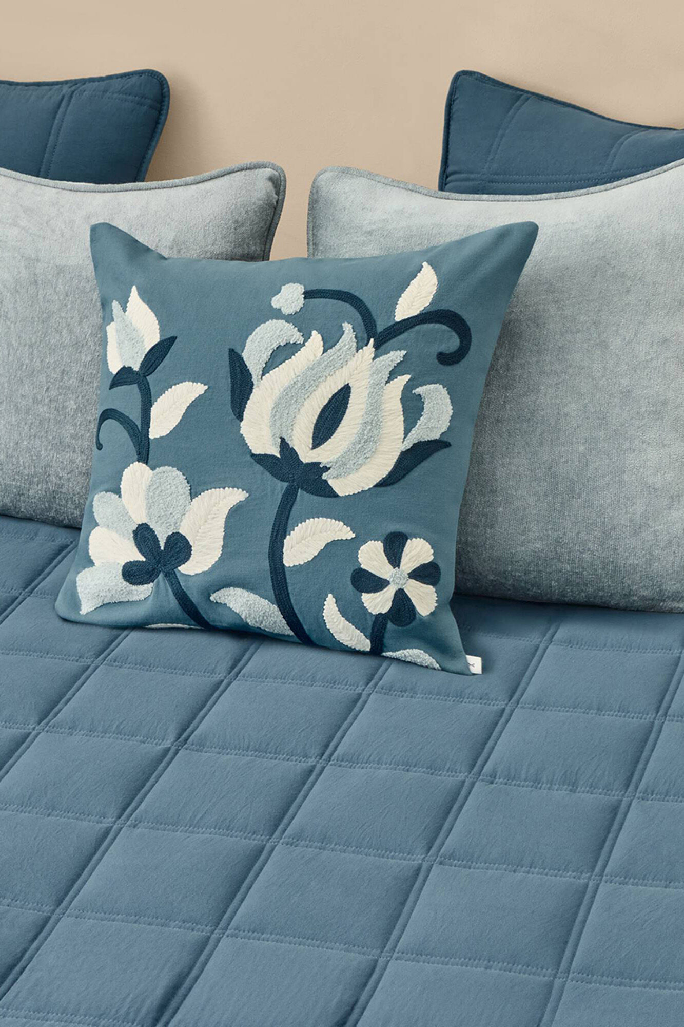 Textura Colcha microfibra cuadros