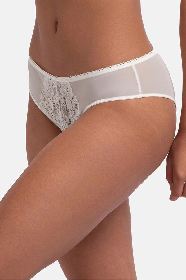 Dorina Pack de 2 cuecas hipster bege