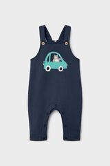 Name it Jardineiras beb&eacute; menino azul