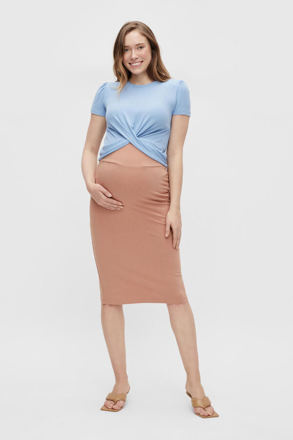 Womensecret T-shirt cropped maternity  azul