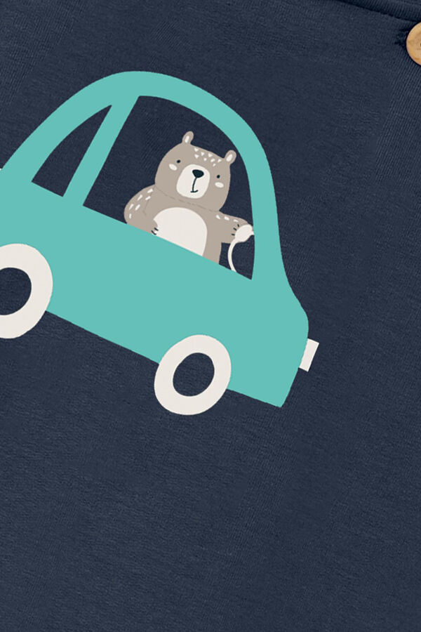 Name it Jardineiras beb&eacute; menino azul