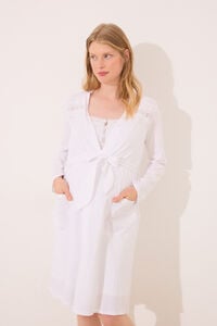 Women'secret Robe midi "maternity" branco