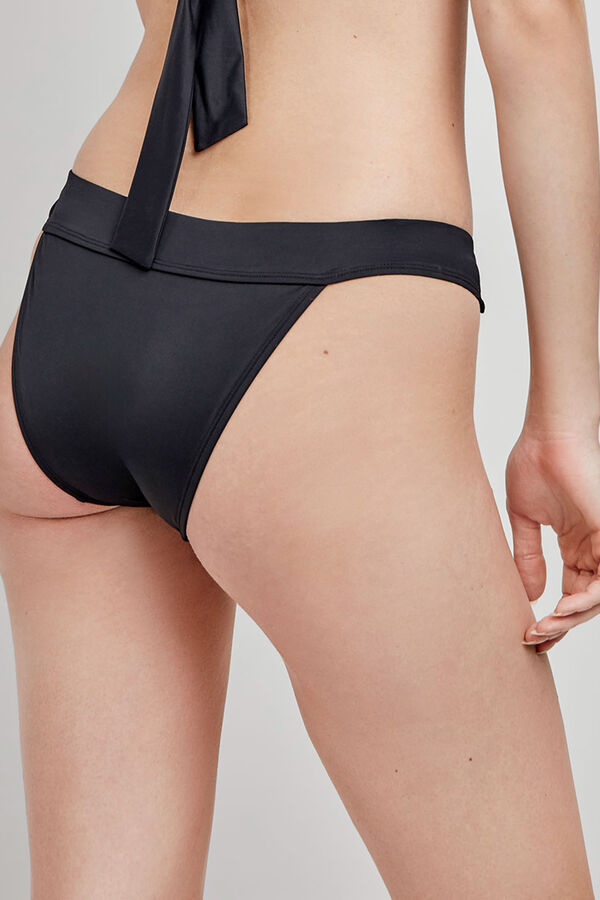 Gisela Cueca de biqu&iacute;ni laranja preto