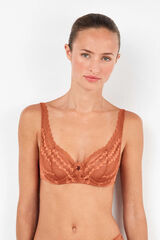 Gisela Soutien balconette sem enchimento estampado