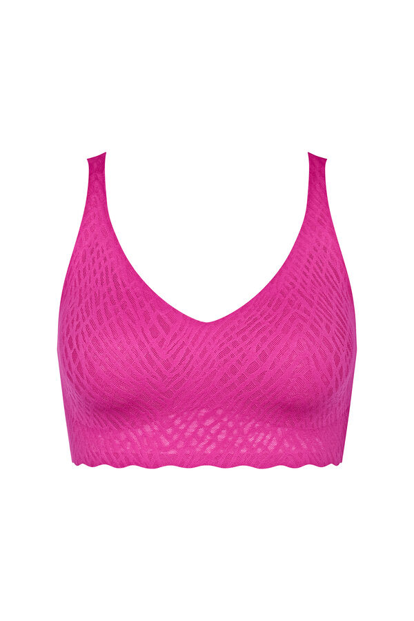 Sloggi Suti&atilde; triangular ZERO Feel Bliss rosa