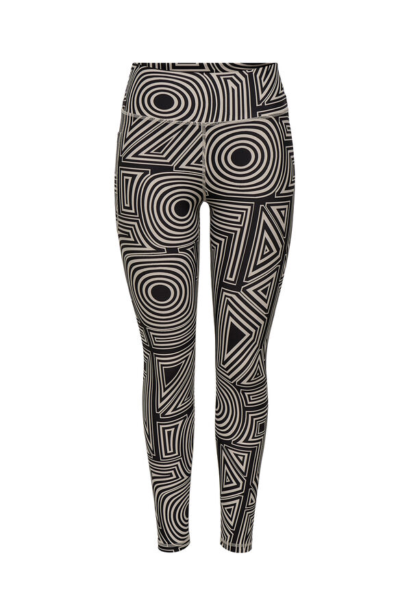 Only Play Leggings desportivas com estampado cru
