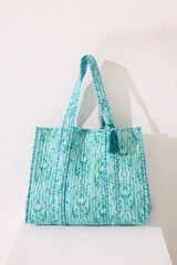 Women'secret Bolso acolchado print flores estampado