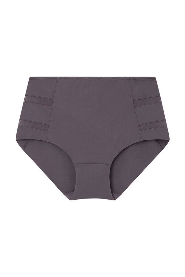 Women'secret Braga reductora alta tul gris gris