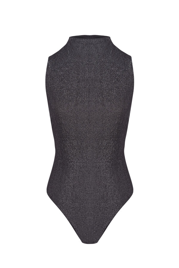 Women'secret Body cuello alto l&uacute;rex gris