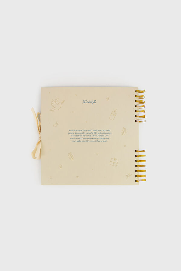 Mr. Wonderful &Aacute;lbum de fotos Recuerdos bonitos de mi bautizo estampado