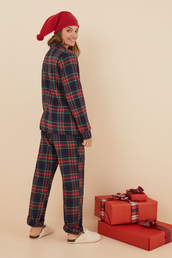 Women'secret Pijama camisero 100% algod&oacute;n  estampado