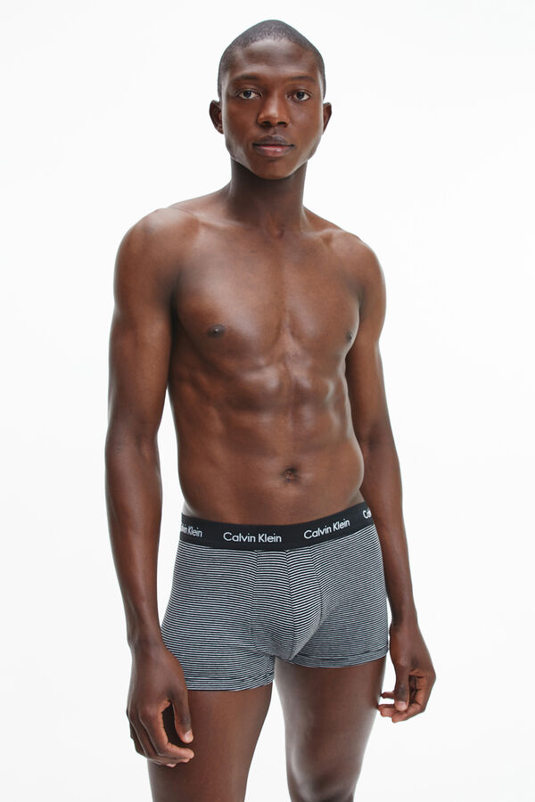 Calvin Klein Boxer de algod&oacute;n con cinturilla de Calvin Klein estampado