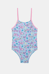 Penti Fato de banho estampado para menina estampado