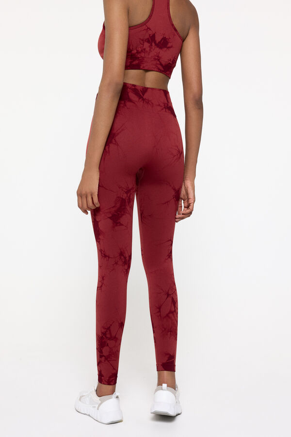 Only Play Leggins deportivos sin costuras rojo