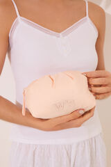 Women'secret N&eacute;cessaire de nylon laranja m&eacute;dia vermelho