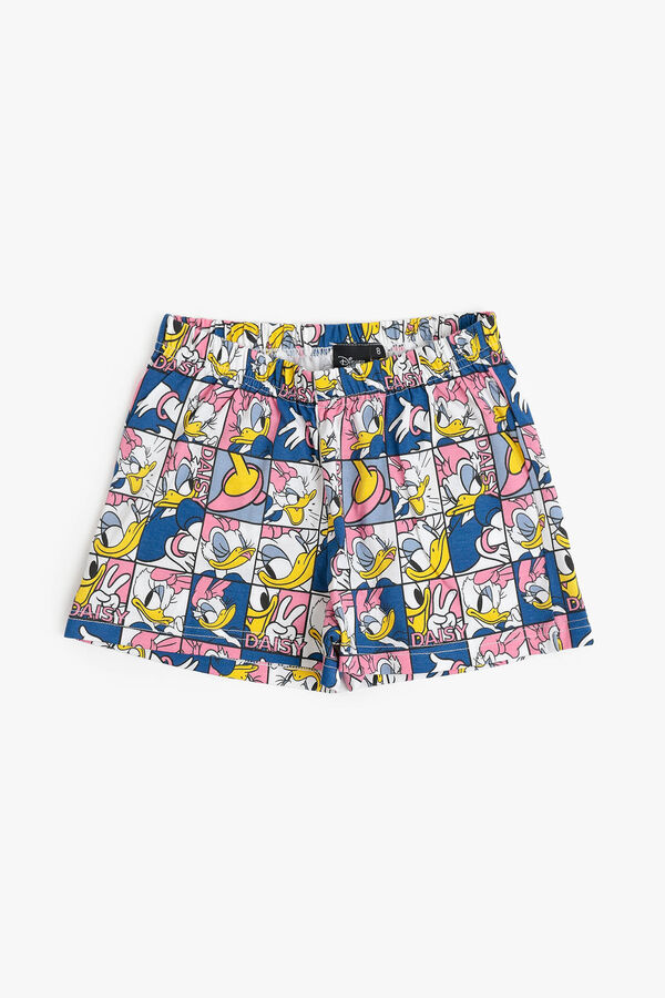 Admas Poses de pijama curto para meninas pré-adolescentes da Disney cinzento