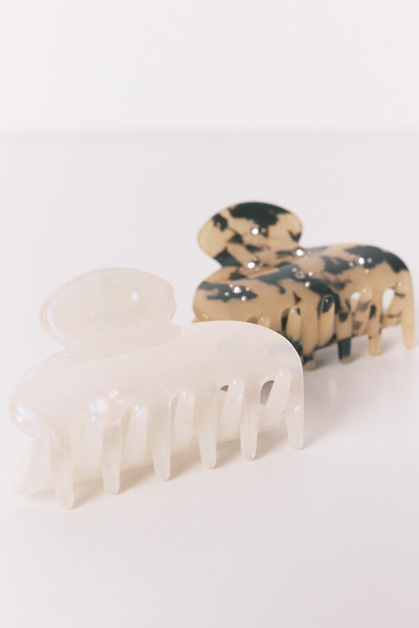 Women'secret Pack 2 pinzas mini brillos estampado