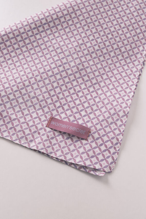 Women'secret Pa&ntilde;uelo estilo bandana print geom&eacute;trico estampado
