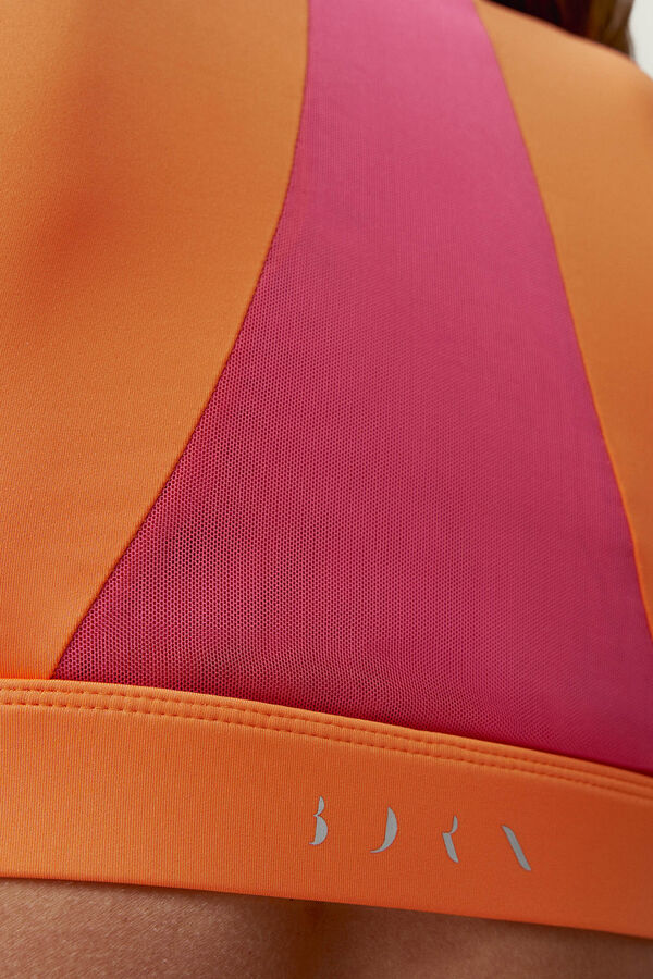 Womensecret Top Padma Tangerine/Power Pink vermelho
