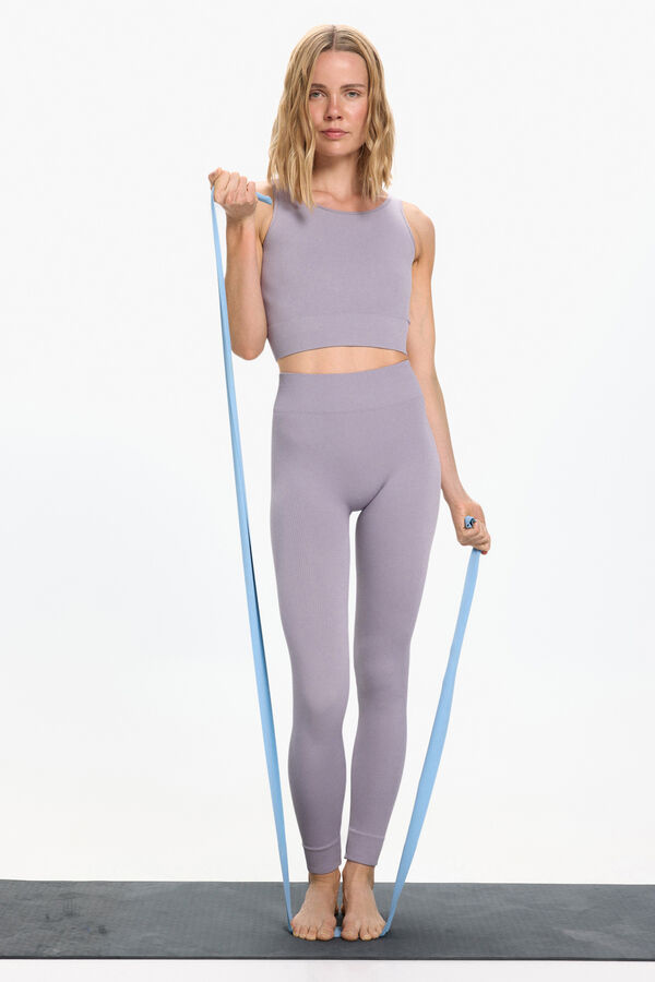 Only Play Sujetador deportivo Seamless tirantes morado/lila