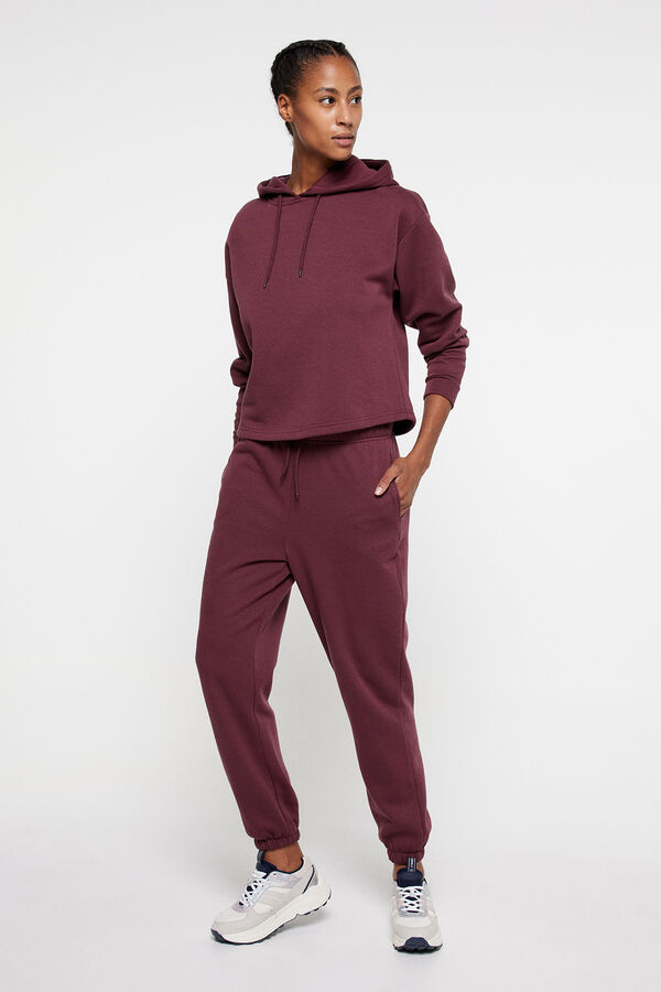 Dos Colores Jogging Mujer Colores Pantalones Jogger De Bloque De