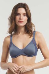 DIM Sujetador reductor de gran capacidad con aro Generous azul