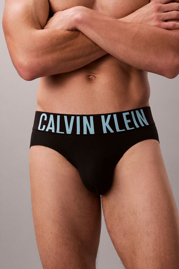 Calvin Klein Pack de 3 slips negro