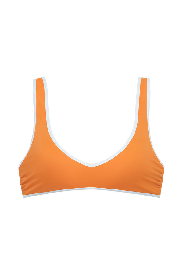 Dorina Top de bikini con relleno fino Sydney naranja