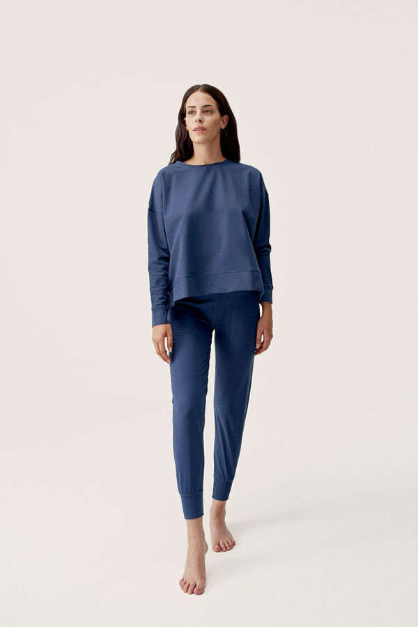 Born Living Yoga Sudadera Daba Sailor Blue azul