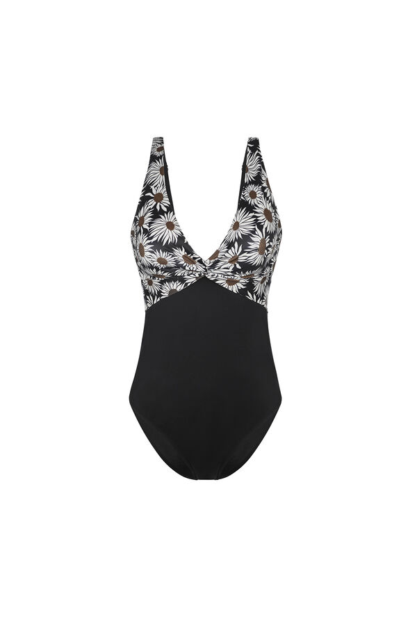 Dorina Fato de banho estampado preto