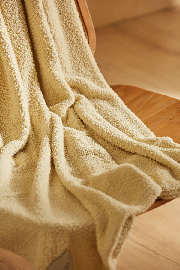 Calma House Plaid crudo Coco amarillo