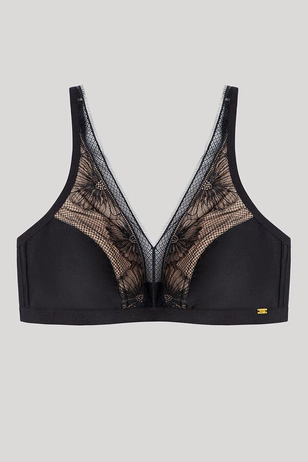 Gisela Soutien preto enchimento preto