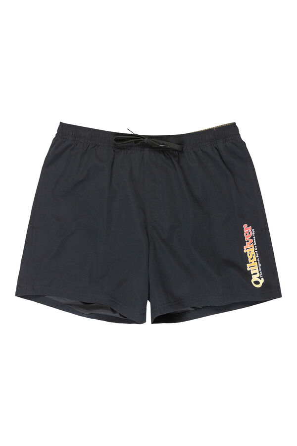 Quiksilver Fato de banho curto Spl Fineline 15  preto