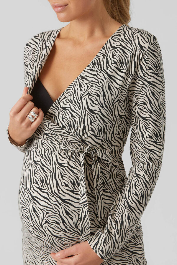 Mamalicious Vestido curto Maternity preto