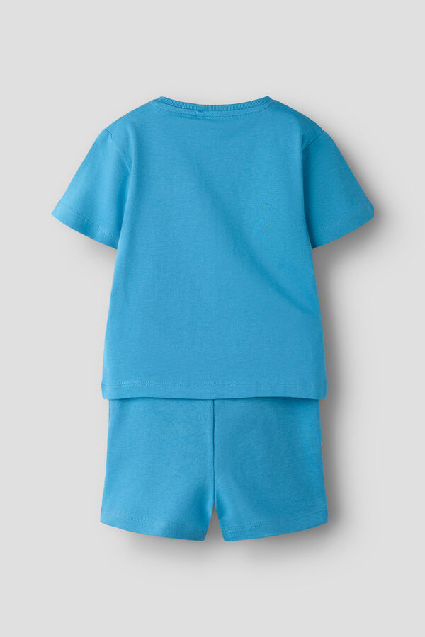 Name it Conjunto de T-shirt e cal&ccedil;&otilde;es azul