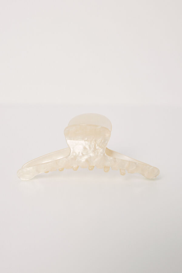 Women'secret Pinza pelo blanco n&aacute;car marfil