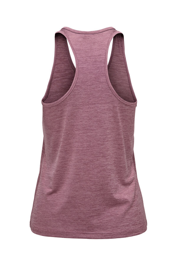 Only Play T-shirt de al&ccedil;as rosa