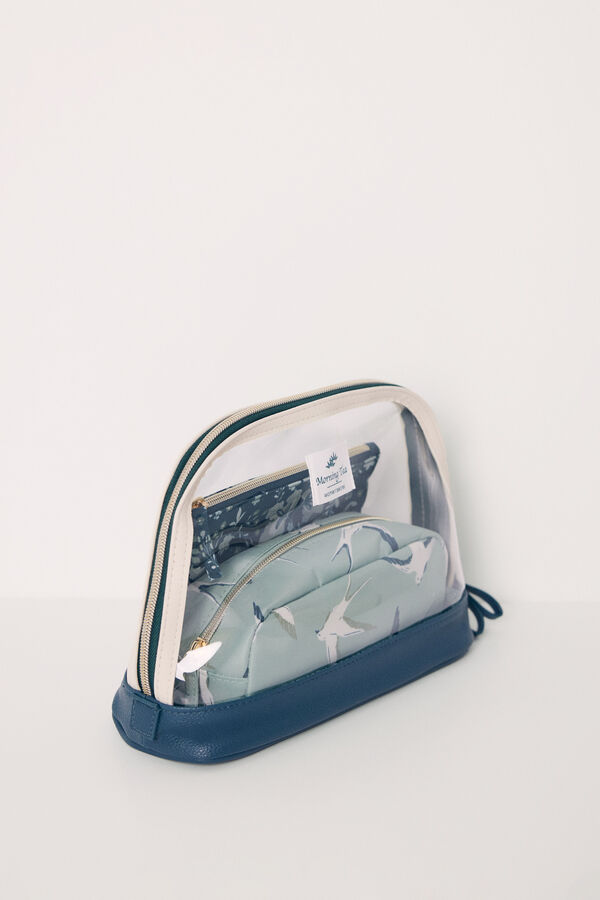 Women'secret Pack 3 neceseres estampados varios kaki