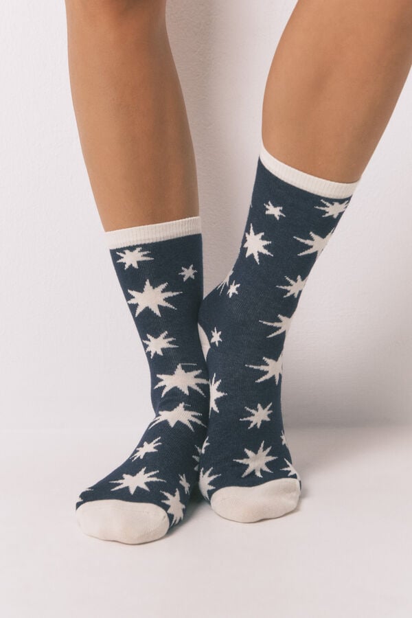Women'secret Pack 3 calcetines largos "spooky season"  estampado