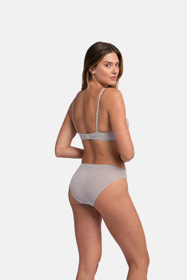 Dorina Pack de 2 cuecas clássicas  cinzento