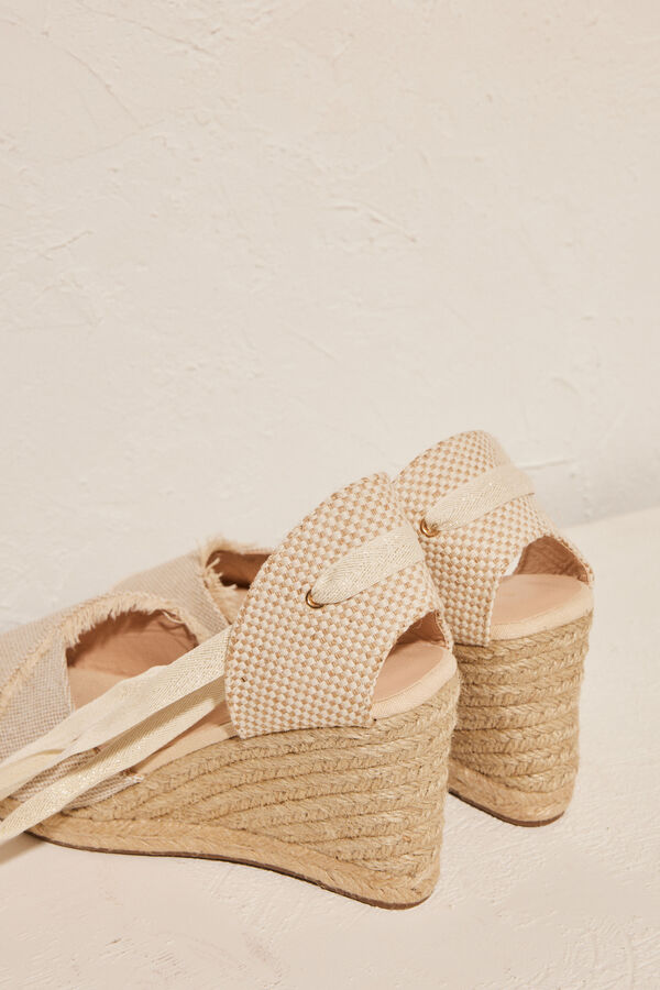 Women'secret Cu&ntilde;as esparto beige nude