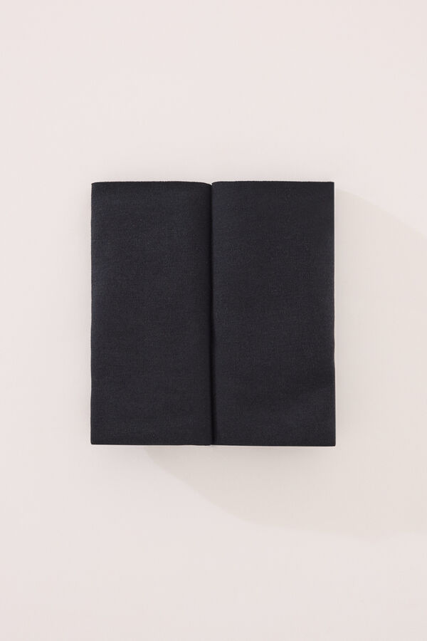 Women'secret Pack 2 tangas de algod&oacute;n sin costuras negro