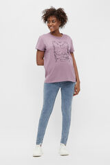 Mamalicious Jegging denim maternity azul