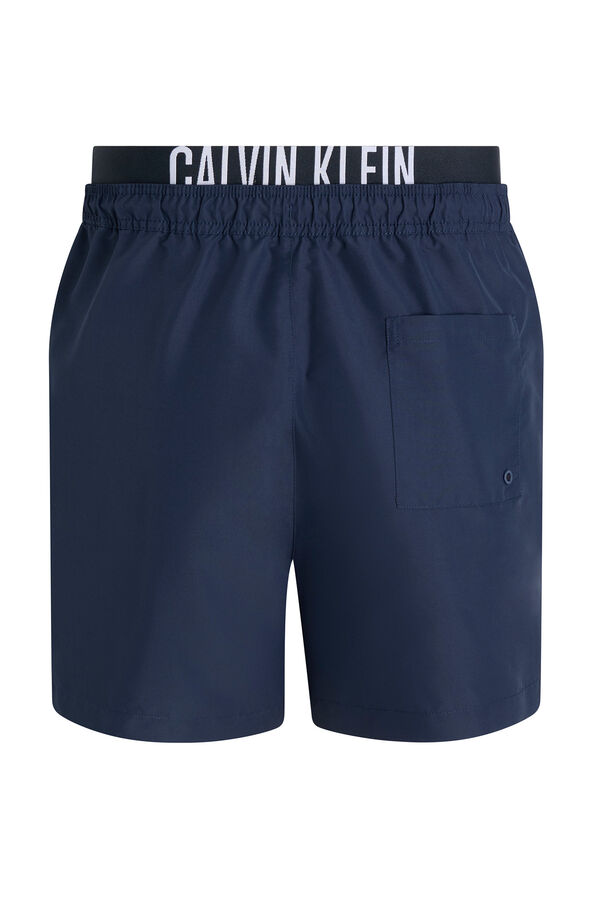 Calvin Klein Ba&ntilde;ador con cord&oacute;n azul